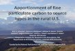 Apportionment of fine particulate carbon to source types in the …vista.cira.colostate.edu/Improve/wp-content/uploads/2016/... · 2016. 4. 14. · Apportionment of fine particulate