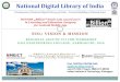 National Digital Library of India · 2018. 5. 4. · GOA ENGINEERING COLLEGE, FARMAGUDI, GOA 18-JAN-2018 ... Issues, Architecture And Use Models 18/01/2018 National Digital Library