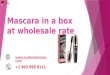 Make Your Own mascara in a box With free Shipping in Texas, USA