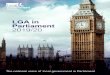 LGA in Parliament 2019/20...LGA in Parliament 1/1 3 Foreword Cllr James Jamieson Chairman Mark Lloyd Chief Executive It is our pleasure to welcome you to this year’s Local Government