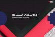 Microsoft Office 365 - RMIT University...In order for students to gain access to the Microsoft Office 365 suite of products, students would need the following: 1. Valid RMIT student
