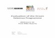 Evaluation of the Groen Sebenza Programme · Evaluation of the Groen Sebenza Programme (Milestone 32: Final M&E Report) Version 9.00D Date May 2016 Author Redflank Consulting