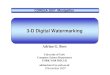3 33-D Digital Watermarking--D Digital WatermarkingD Digital Watermarking · 2007. 12. 21. · 333-D Digital Watermarking--D Digital WatermarkingD Digital Watermarking Adrian G. Bors