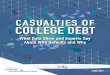 CASUALTIES OF COLLEGE DEBT - ERICCasualties of College Debt: What Data Show and Experts Say About Who Defaults and Why was written by Lindsay Ahlman with substantial contributions