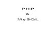 PHP - UnilivrosPHP & MYSQL 3 PHP SITES ESTÁTICOS • Utiliza-se freqüentemente apenas HTML • Não interagem às solicitações dos usuários • Apresentam uma estrutura “rígida”