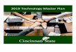 2019 Technology Master Plan - Cincinnati State...2019/03/13  · Enterprise Resource Planning (ERP) System Enterprise resource planning (ERP) is the integrated management of core business