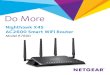 Nighthawk X4S AC2600 Smart WiFi Router · 2018. 7. 21. · The Set Password page displays. 4. Type your old password and type the new password twice. 5. To be able to recover the