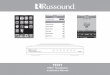 RNET® Touchpoint Installation Manual...4 Russound TCH1 Installation Manual NOTE: A home network with wireless capability is necessary for control of the system via Touchpoint Russound's