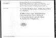 HEHS-94-182BR Universal Health Care: Effects on Military ...Type of health care Number and types of medical services Teaching Research personnel system facilities operated In 1993