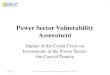 Power Sector Vulnerability Assessment - Home | ESMAP...2013 2014 2015 Tunisia - GDP and Power Growth (source: Ministry of Energy, IMF, WB) Power (actual) Power (plans) Power (forecast)