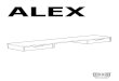 ALEX - IKEA...119500 12 © Inter IKEA Systems B.V. 2013 2016-01-22 AA-948178-4. Created Date: 1/22/2016 9:14:35 AM