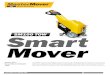 Power Tow | SmartMover SM100 Recommended load weight - Castors 1100 lbs Recommended load weight - Rails