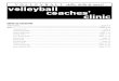 VOLLEYBALL skills, drills & more!...have them jump rope from one place to another (endline to net) or have them jump rope front and back or side to side over a line. “Clocks” Players
