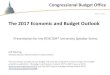 The 2017 Budget and Economic Outlook ... Congressional Budget Office The 2017 Economic and Budget Outlook
