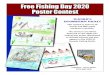 Free Fishing Day 2020 Poster Contest · • Artwork reproduced on the 2020 Nevada Free Fishing Day poster. • A free fishing rod and reel. • A framed copy of the poster. • Artwork