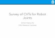 Survey of CVTs for Robot Joints - Stanford Universitykalouche/docs/cvt_survey.pdfmust be spring loaded C. Cone-belt: belt envelopes both cones D. Cone-belt: long loop endless belt