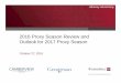 2016 Proxy Season Review and Outlook for 2017 Proxy Season · 2016. 10. 27. · Approach to board succession planning and refreshment Process for board/director/committee evaluations