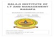BALAJI INSTITUTE OF I.T AND MANAGEMENT KADAPA COMMUNICATION LAST 2... · 2019. 4. 30. · SEMESTER-II BUSINESS COMMUNICATION UNIT-3 INTERPERSONAL COMMUNICATION BALAJI INSTITUTE OF
