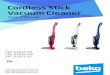Cordless Stick Vacuum Cleaner ... Vacuum Cleaner / User Manual 7 / EN 2 Your cordless stick vacuum cleaner