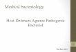 Host Defenses Against Pathogenic Bacterialfac.ksu.edu.sa/sites/default/files/med_mic_460-3_0.pdf · 2014. 9. 14. · Host defense mechanisms are divided into two groups: 1. Innate