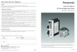 Servo Systems...Instruction Manual AC Servo Motor and Driver MINAS A4P Series After-Sale Service (Repair) Repair Consult to a dealer from whom you have purchased the product for details
