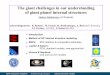 The giant challenges in our understanding of giant planet ...interferometer.osupytheas.fr/colloques/OHP2015/slides/...OHP colloquium, Okt2015 N.Nettelmann @ U Rostock Internal structure