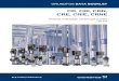 CR, CRI, CRN, CRE, CRIE, CRNE · 2018. 6. 27. · CRT, CRTE version available. For further information about CRT, CRTE pumps, see "Pumped liquids", page 78, or related CRT, CRTE data