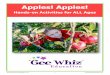 Apples! Apples! · 2020. 8. 11. · At Gee Whiz, we are excited that you have chosen to download our complimentary, “We Love Apples!” activity booklet. The experiences you find