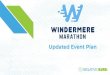 Updated Event Plan · 2020. 8. 11. · The half marathon will have a station hit twice at Harvard Rd. Trailhead (miles 4.7 and 8.3) The marathon on Sunday will have stations at Harvard