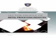 SECTOR PROFILE OF METAL PROCESSING INDUSTRY · 2017. 2. 14. · SECTOR PROFILE OF METAL PROCESSING INDUSTRY | 7 1. Introduction The purpose of this sector profile is to provide an