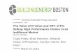 AIA Provider: Provider Number: G338 The Value of R-Value and … · 2016. 3. 18. · that renewable energy and high-performance building features have value. NOT the appraiser’s
