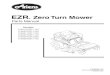 EZR Zero Turn Mower Parts Manual · 1 07754100 1 Decal-Hot Surface (013, 020, 021, 308) 07754100 2 Decal-Hot Surface (022, 023) 2 61518400 1 Decal-Instructional Set 3 05224000 1 Decal-Safe