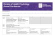 (Pre-booking required)...Katharina Vogt, Leeds Beckett University Chair: Tim Newton 772 Symposium Studying Psychological Processes at the Individual Level Suzanne McDonald, Newcastle