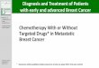 sowie Chemotherapy With or Without Targeted Drugs* in ... ... Guidelines Breast Version 2020.1 Metastatic