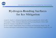 Hydrogen-Bonding Surfaces for Ice Mitigation · 2014. 10. 17. · Kevin R. Hadley, South Dakota School of Mines and Technology, Rapid City, SD Nicholas McDougall, South Dakota School
