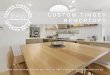CUSTOM TIMBER BENCHTOPS - Raw Sunshine Coast · 2018. 5. 1. · TIMBER SPECIES We offer the following timber species for you to select from. These timbers have been chosen by us for