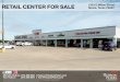 RETAIL CENTER FOR SALE 1322 E Milam Street...Reunion Grounds, Fort Parker State Park, Lake Mexia, and Mexia State Supported Living Center (formerly Mexia State School), which began