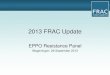 2012 FRAC Update - Luonnonvarakeskus · Other FRAC activities • FRAC Pathogen Risk list updated • New version of the FRAC Mode of Action poster available • List of fungicide-resistant