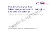 Pathways to Management and/media/Angela-Media... · SAMPLE MATERIAL Pathways to Management and Leadership Level 3: First Line Management ... you’ll see that caring for people and