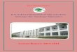Annual Report: 2013-2014 - R.B.N.B. College, Shrirampur...Shinde Pune Zilayatil Hotel Vavsayamadhil Balkamgaranchya Arthik va Samajik Drushtaya Abhyas 2010 2013 Annual Report 2013-14