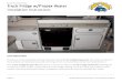 Rocky Mountain Westy Truck Fridge w/Propex Heater ......Rocky Mountain Westy Truck Fridge w/Propex Heater Installation Instructions Introduction Thank you for purchasing the Rocky