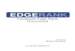 EDGERANK - linkalchemist.com · EdgeRank, the author reserves the right to revise, change, alter and update his opinion based on the current information available. The report is intended
