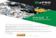 PASE T EN - H2Pro · PASE T: Triple-deck-sorting system with unique crankshaft and rugged interchangeable bearings, with easily adjustable sieve open-ings, usable for fines sifting