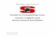 Guide to Completing Your Senior English and Government Portfolios for... · 2014. 8. 24. · 6 Accessing Your Google Drive If you haven’t accessed your Google Drive before, simply
