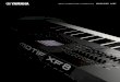 MUSIC PRODUCTION SYNTHESIZER - Yamaha Corporation€¦ · into a vibrant online music production community. The MOTIF breathes new life into live performances with its expressive