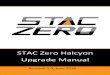 STAC Zero Halcyon Upgrade ManualSTAC Zero Halcyon does not appear on this page, repeat the steps “Install a Spoke Magnet” and “Activate the trainer”. 3. If this is the first
