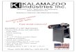 Kalamazoo Industries ... KALAMAZOO Inc. 6856 East K Ave - Kalamazoo, Ml 49048-6042 Kalamazoo Industries