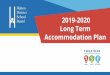 2019-2020 Long Term Accommodation Plan...Long term elementary enrolment projections may ﬂuctuate until such time the implementation of Grade 2 FI entry trends have stabilized 46,077