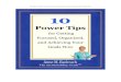 10 Power Tips for Getting Focused, Organized and Achieving ......10 Power Tips for Getting Focused, Organized, and Achieving Your Goals Now Chapter 1: Establishing Values Clarity Establishing