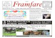 Earl Framfare FREEframfare.onesuffolk.net/assets/Uploads/2016-07Framfare...ISSUE No.156 THE FRAMLINGHAM NEWS JUL 2016 Earl FREE Soham Brewery Real Ale www. EarlSohamBrewery. co.uk